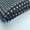 75D RPET dots printed soft polyester fabric for summer garments