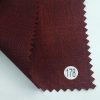 300Dx600D melange oxford fabric in burgundy color recycled fabric for bags